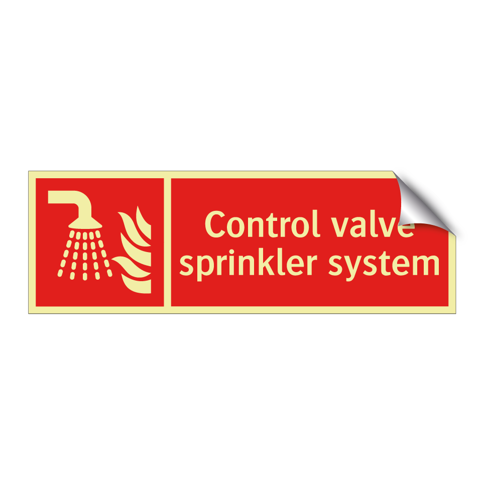 Control valve sprinkler system