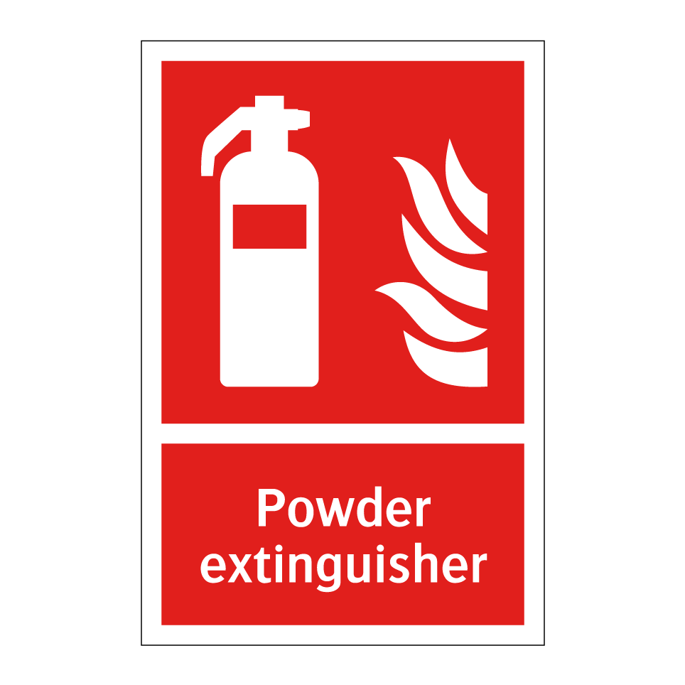 Powder extinguisher