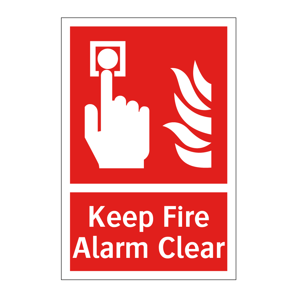 Keep Fire Alarm Clear