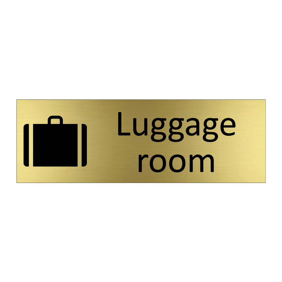 Luggage room