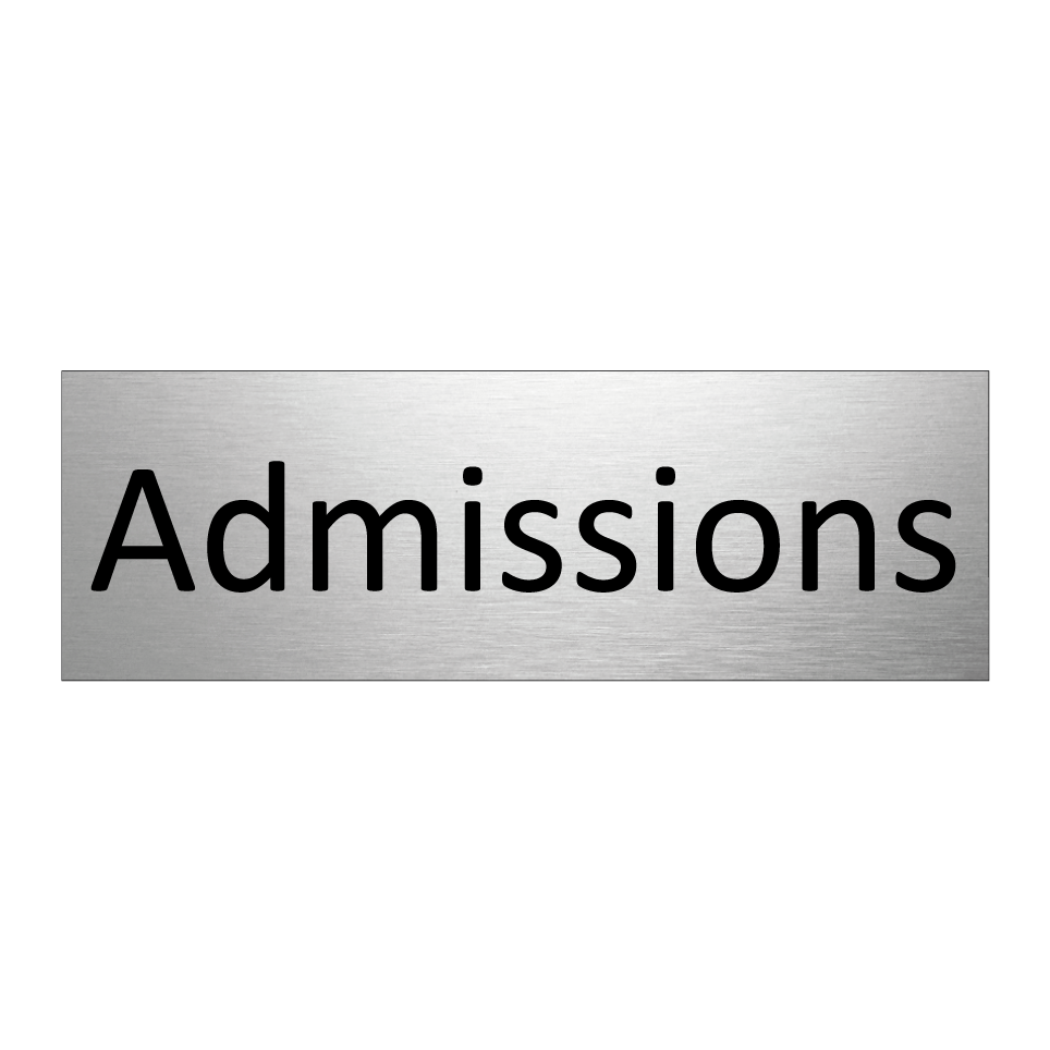 Admissions