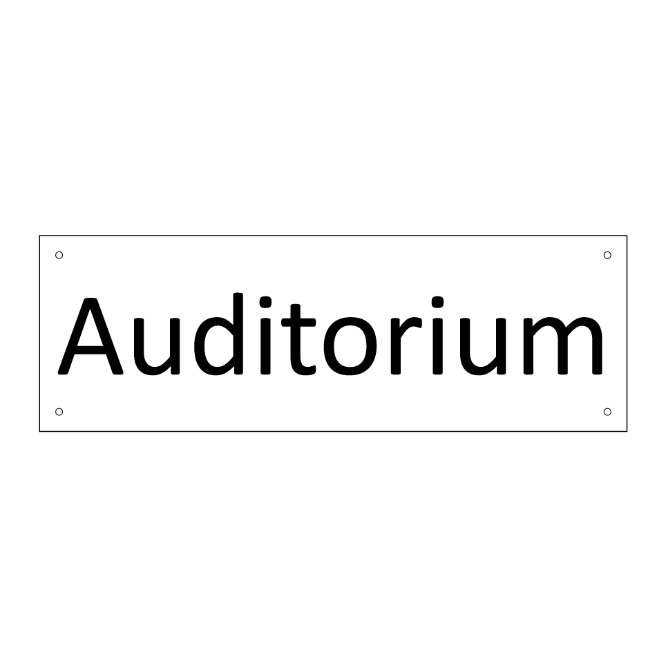 Auditorium