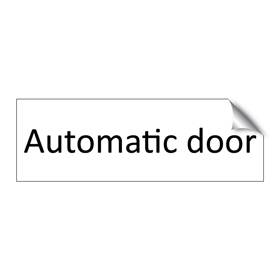 Automatic door