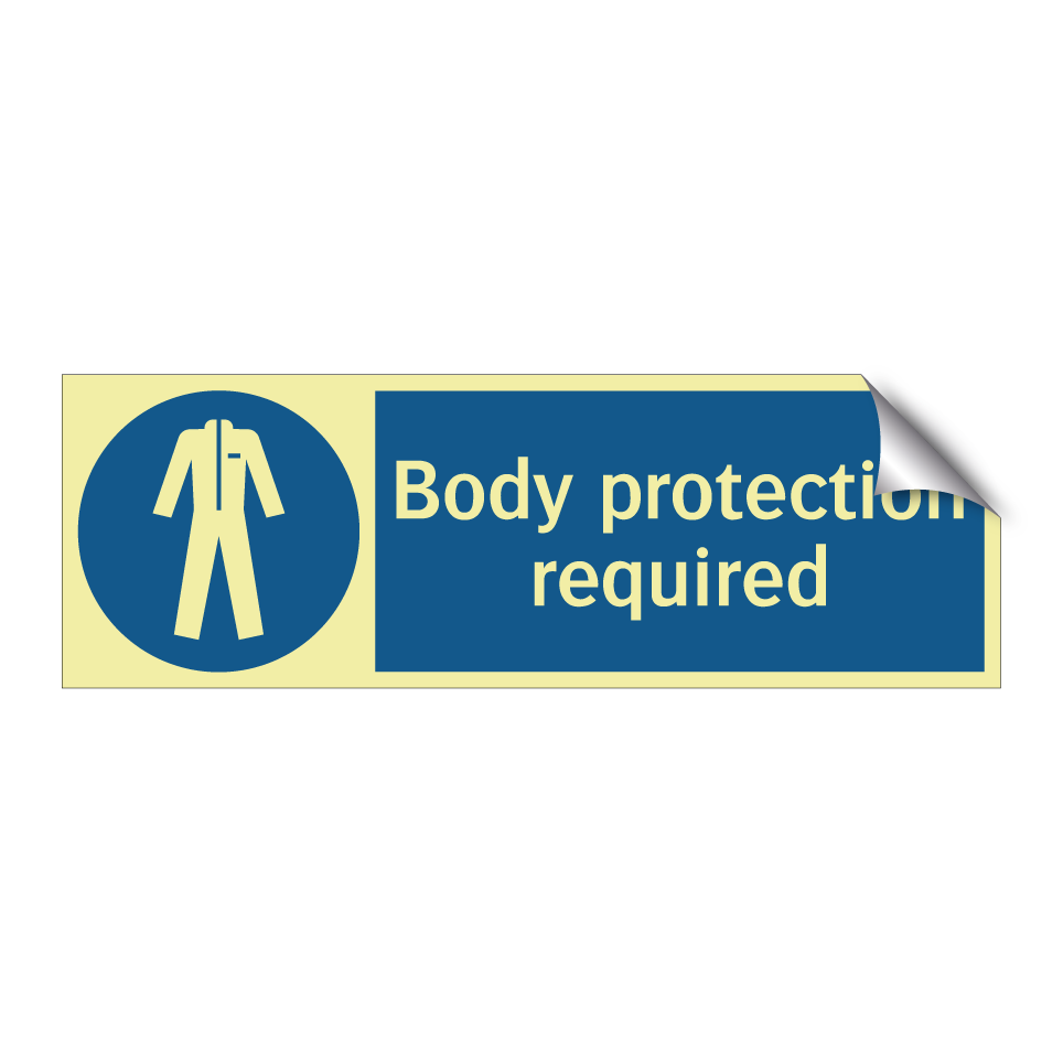 Body protection required
