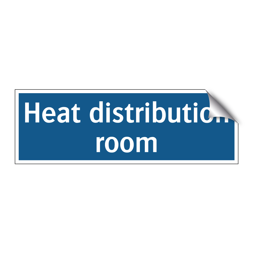 Heat distribution room