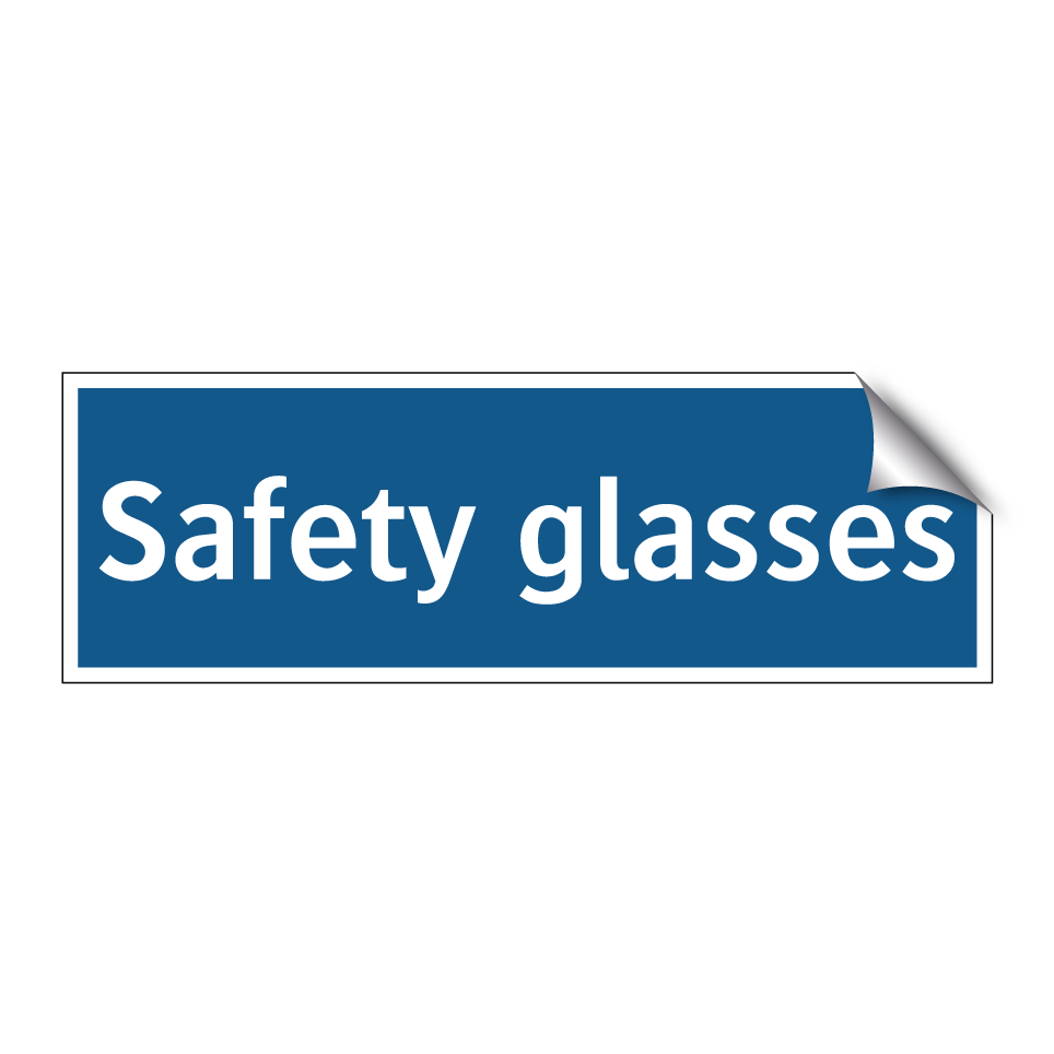 Safety glasses