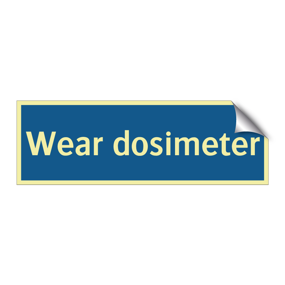 Wear dosimeter