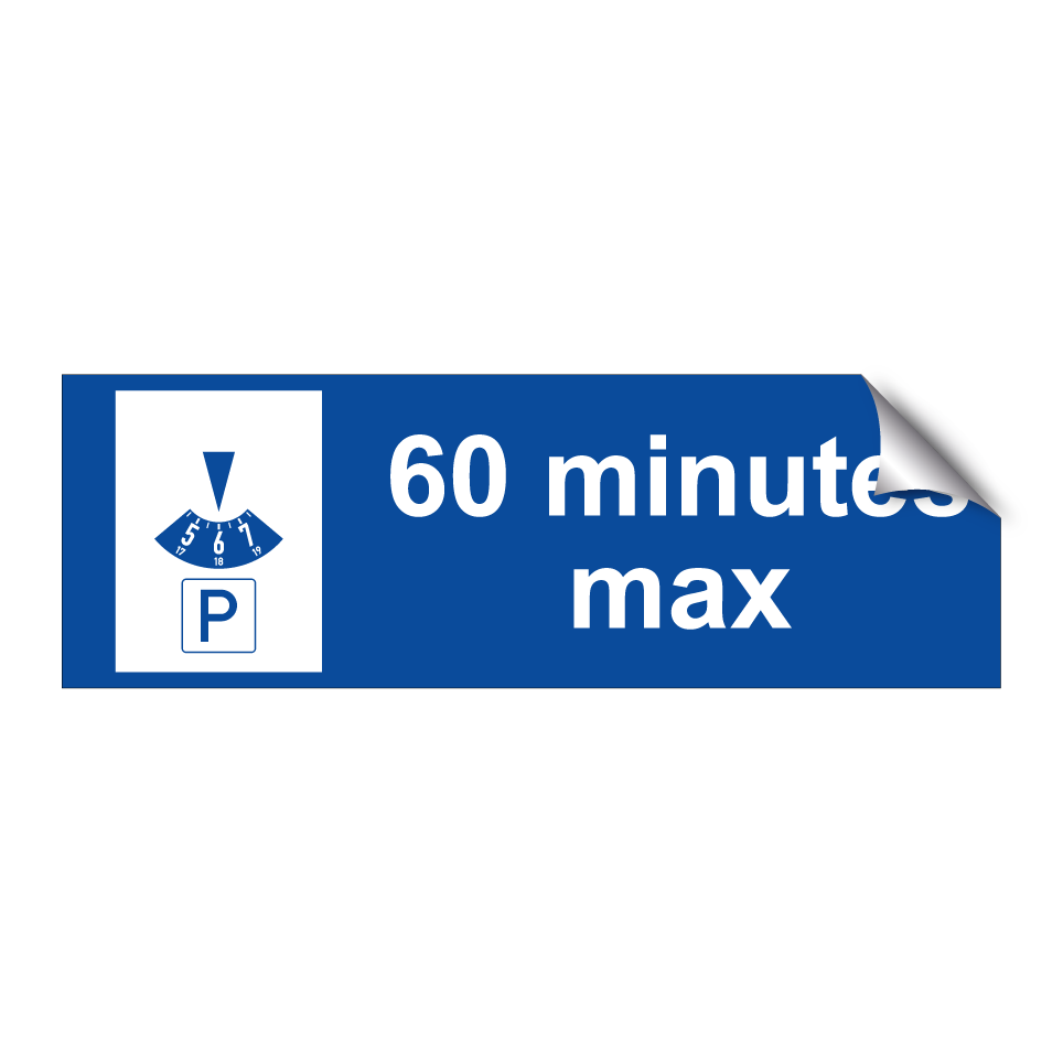 60 minutes max