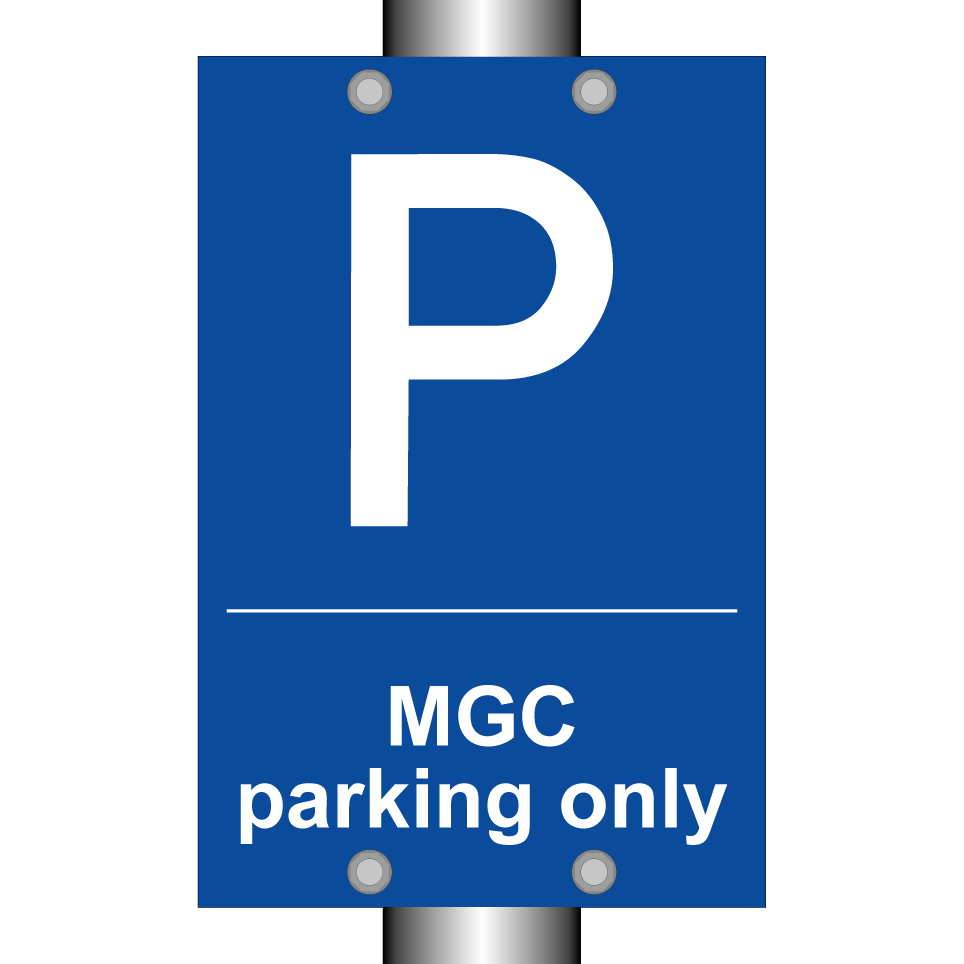 MGC parking only