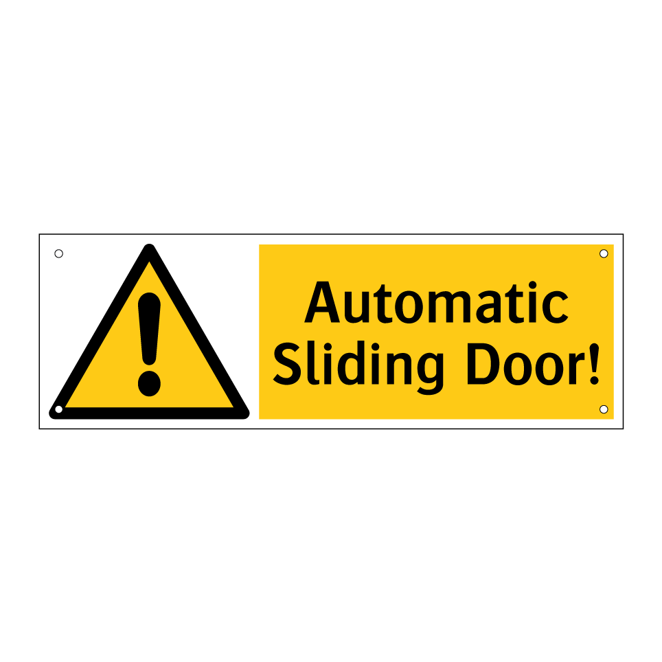 Automatic Sliding Door!