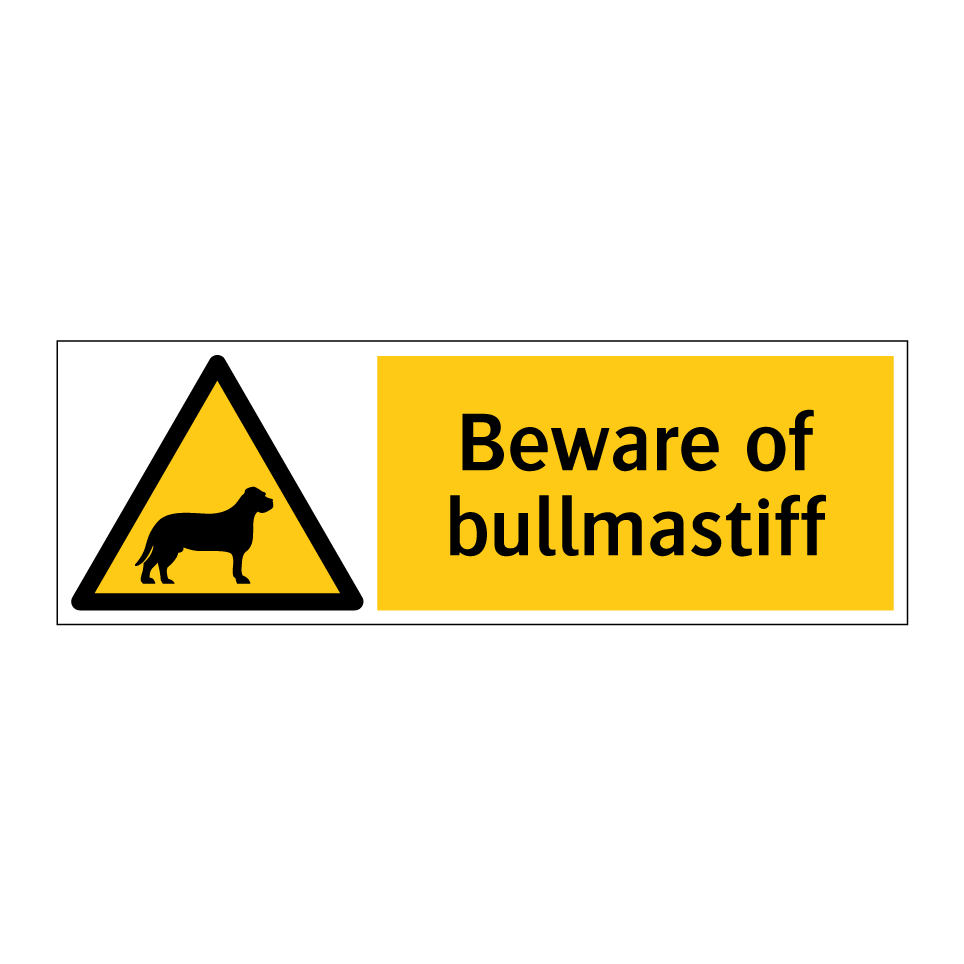 Beware of bullmastiff