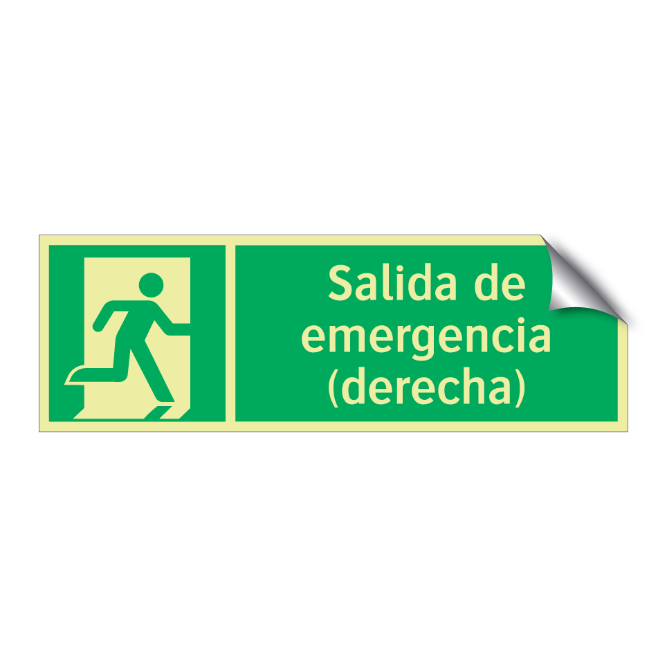 Salida de emergencia (derecha)