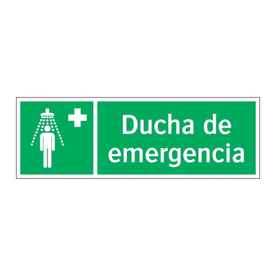 Ducha de emergencia
