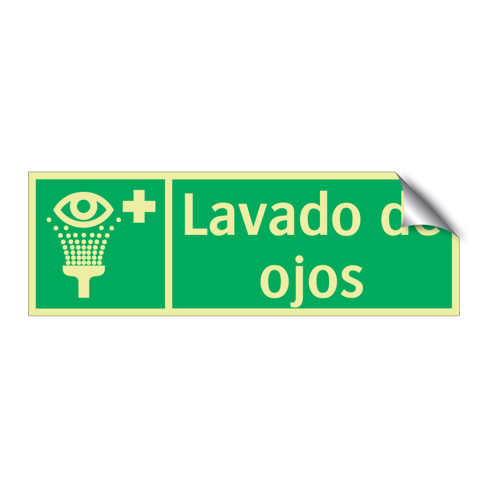 Lavado de ojos