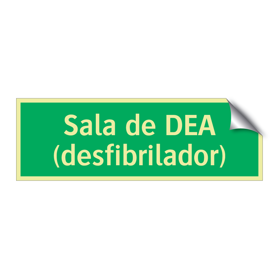 Sala de DEA (desfibrilador)