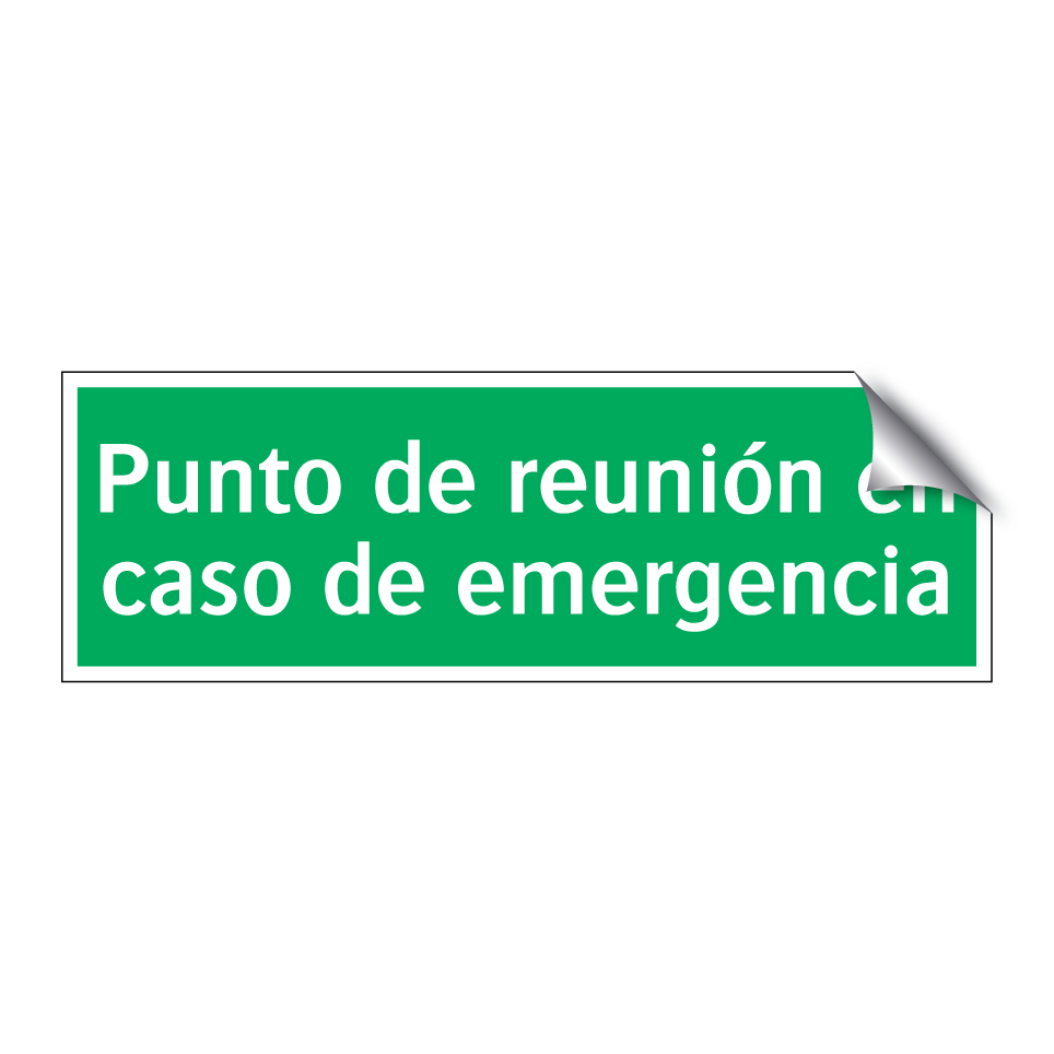 Punto de reunión en caso de emergencia