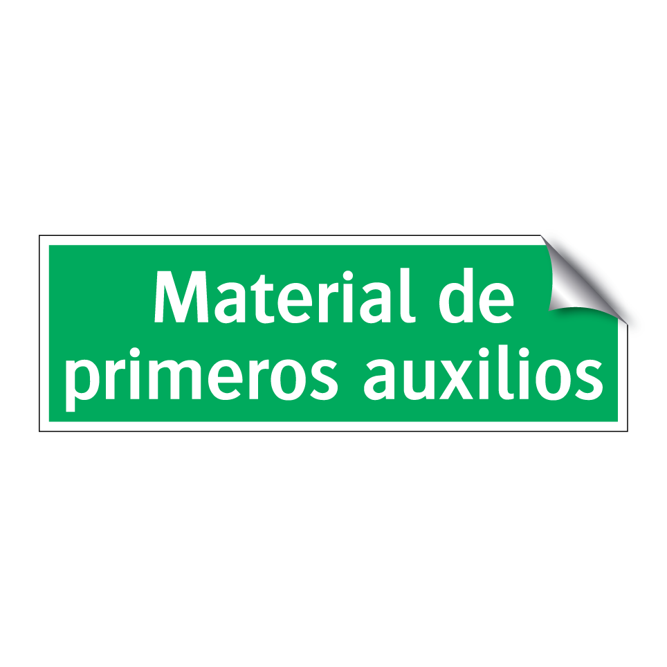 Material de primeros auxilios