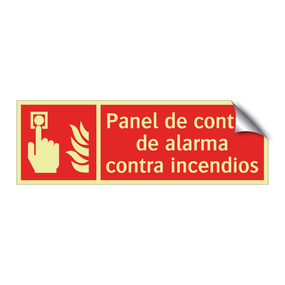 Panel de control de alarma contra incendios