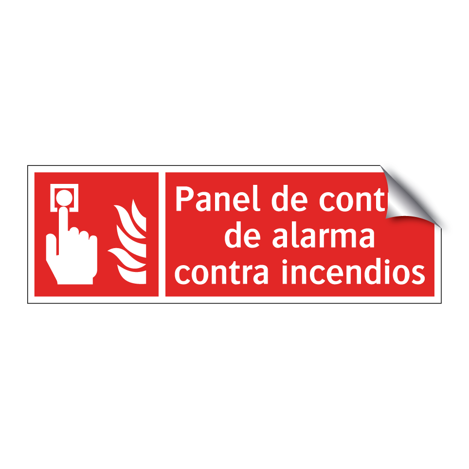 Panel de control de alarma contra incendios