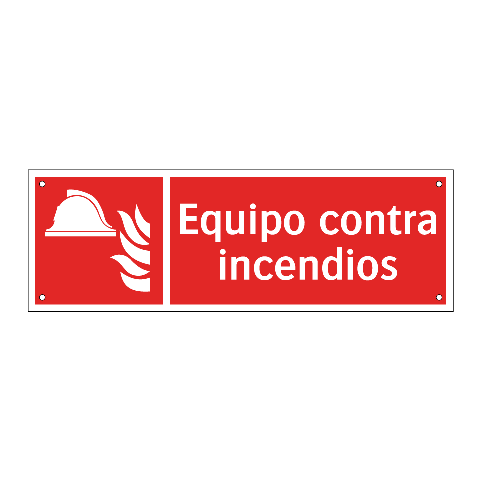Equipo contra incendios
