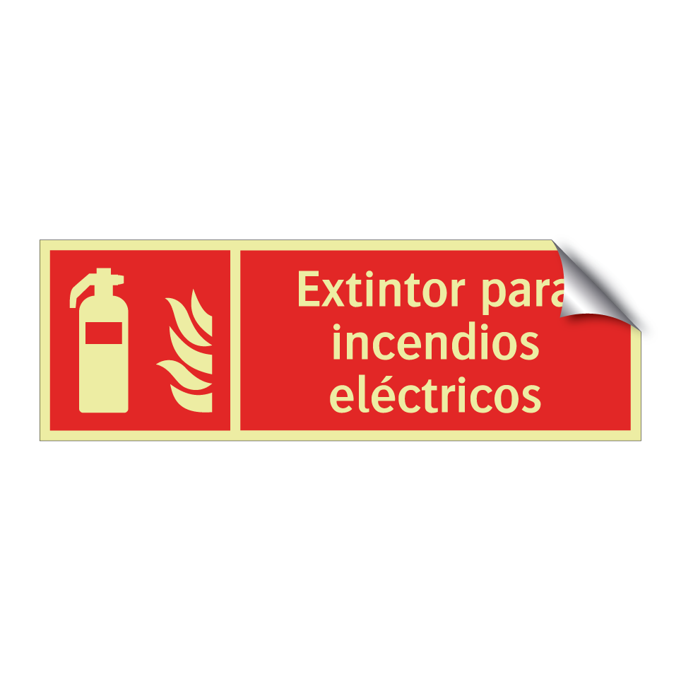 Extintor para incendios eléctricos