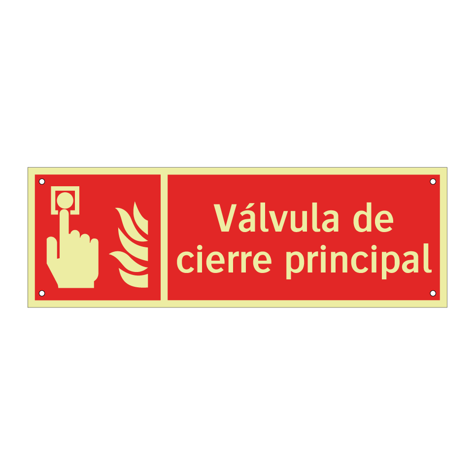 Válvula de cierre principal