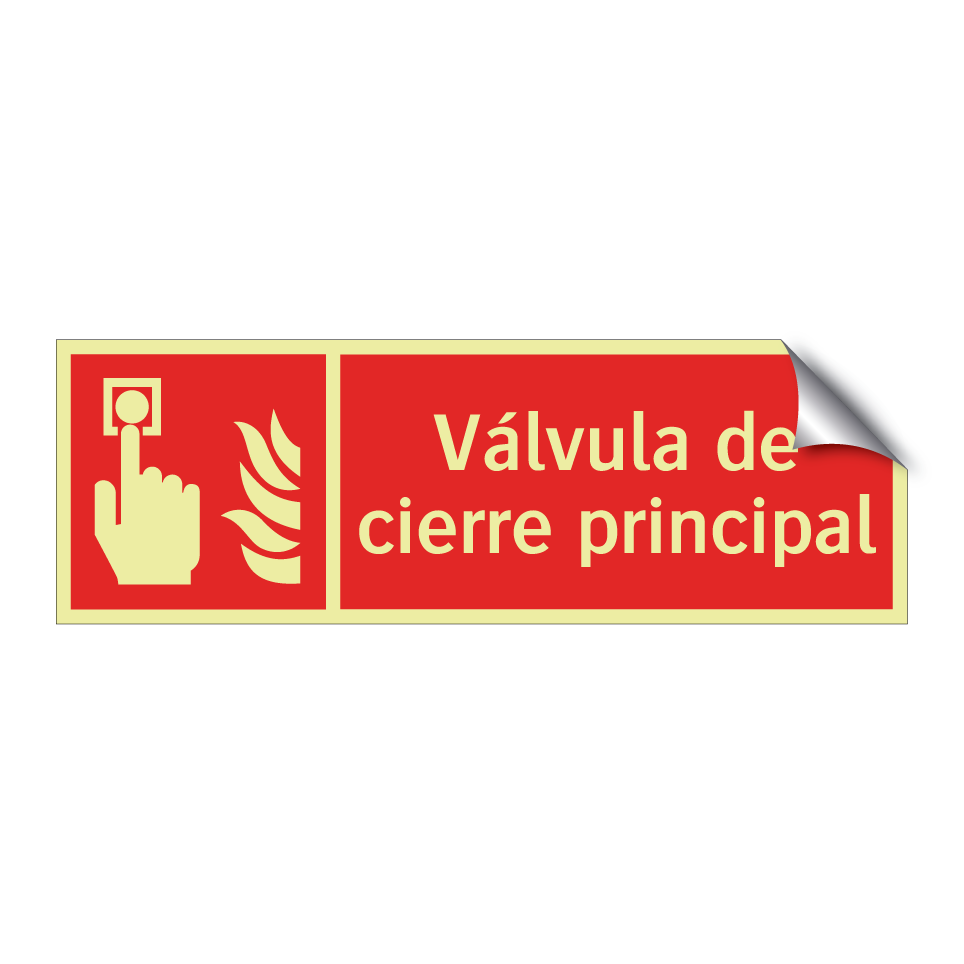 Válvula de cierre principal