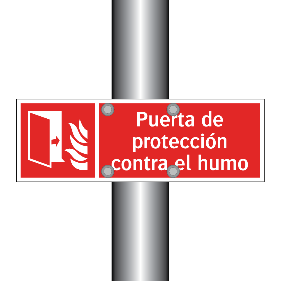 Puerta de protección contra el humo
