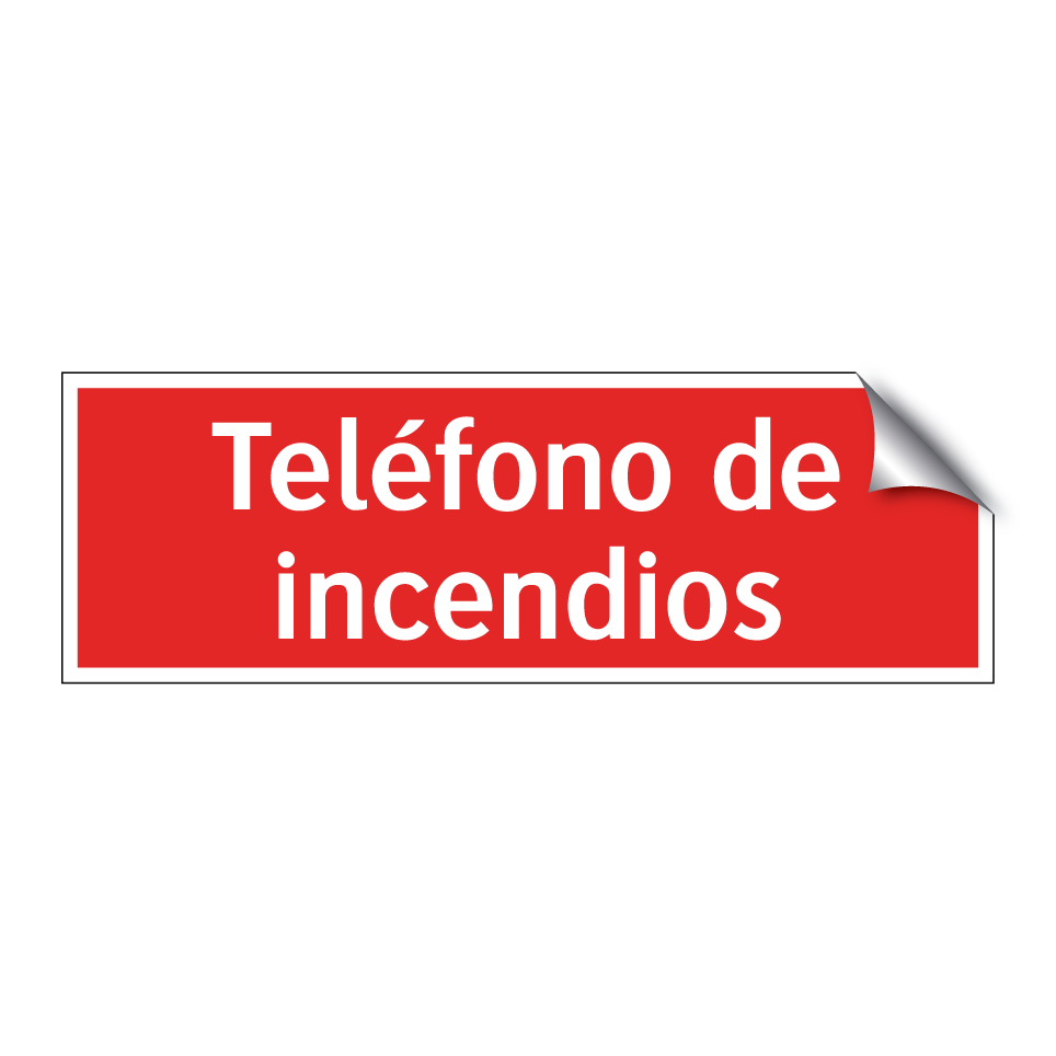 Teléfono de incendios