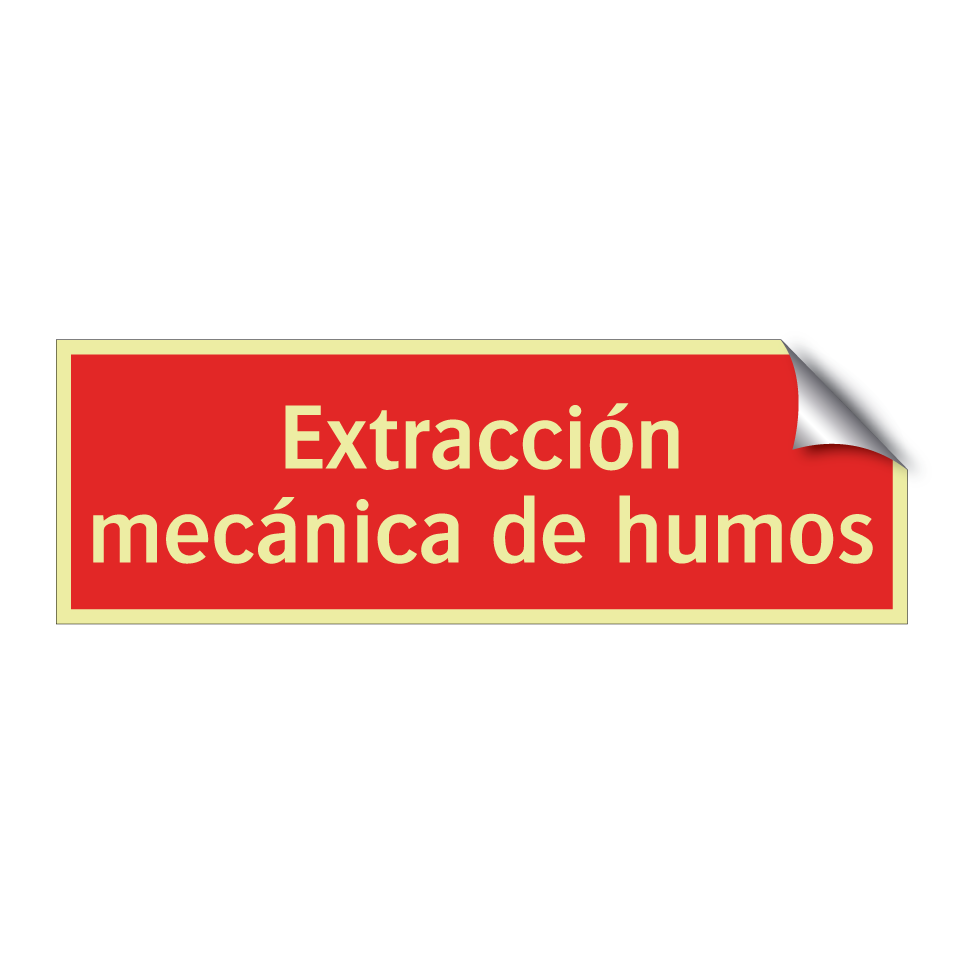 Extracción mecánica de humos