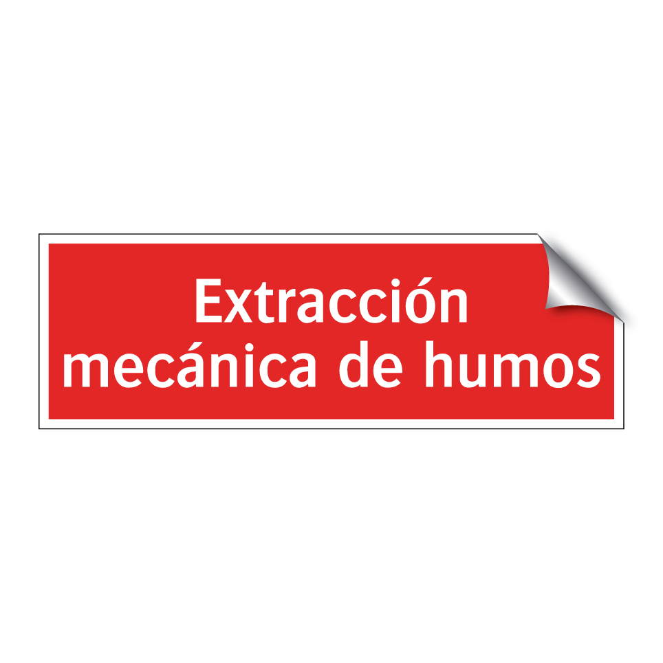 Extracción mecánica de humos