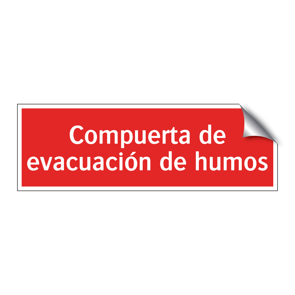 Compuerta de evacuación de humos