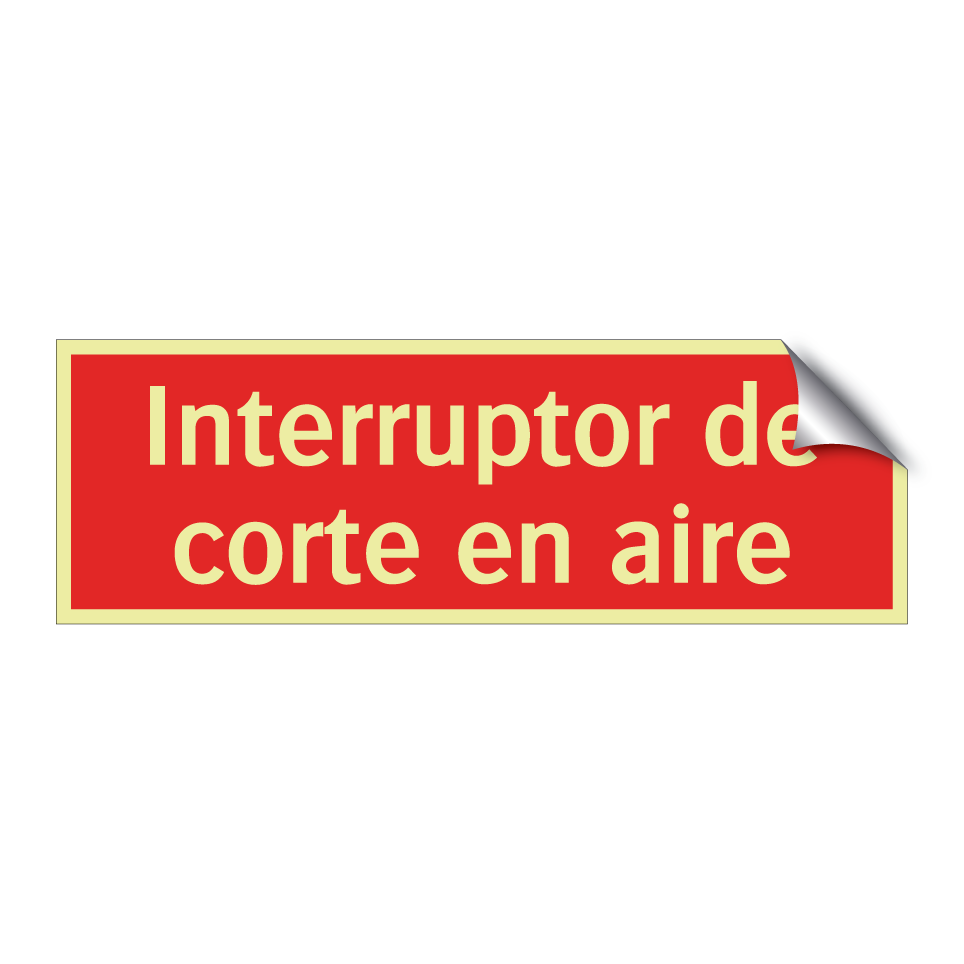 Interruptor de corte en aire