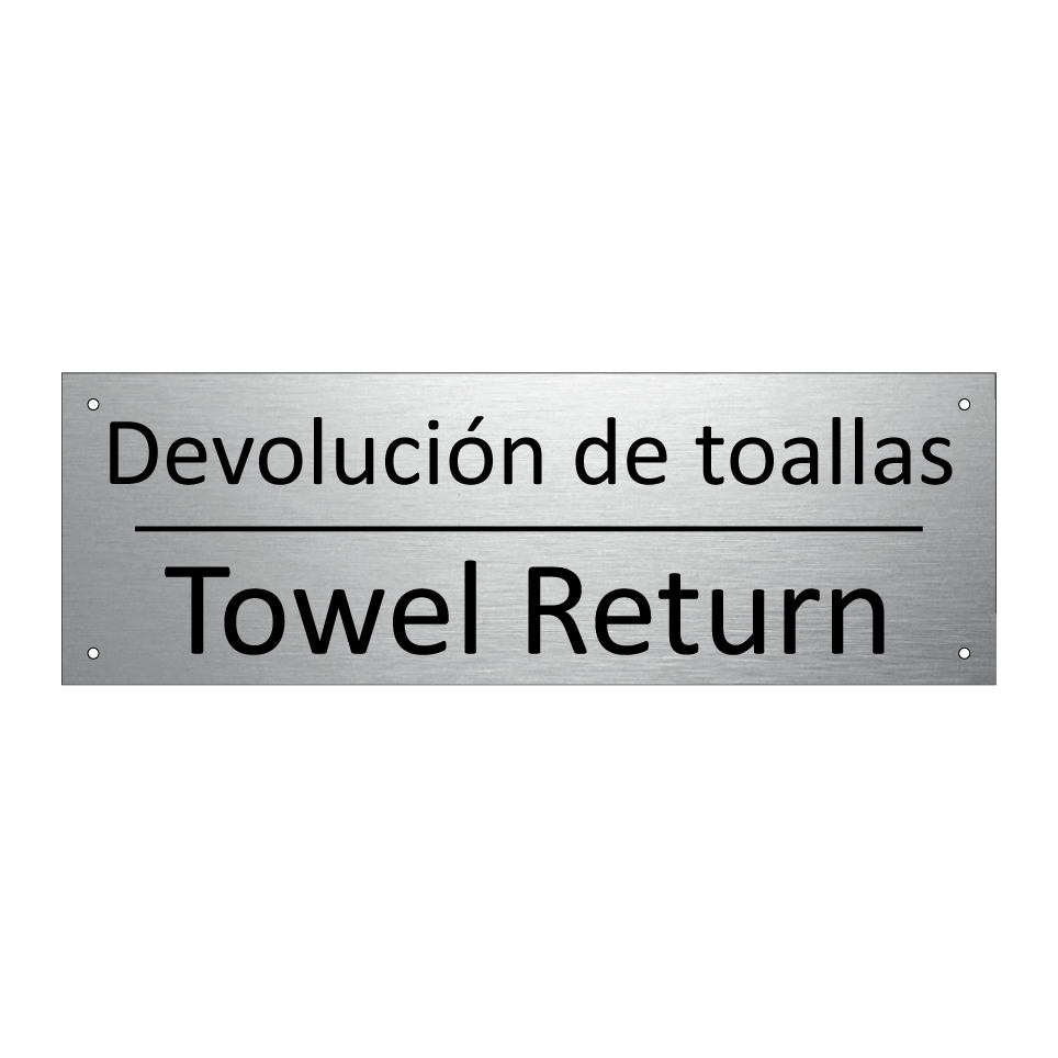 Devolución de toallas - Towel Return