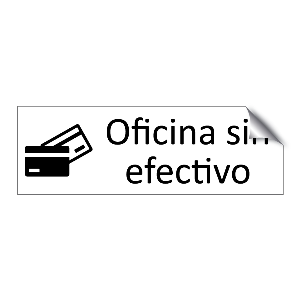 Oficina sin efectivo