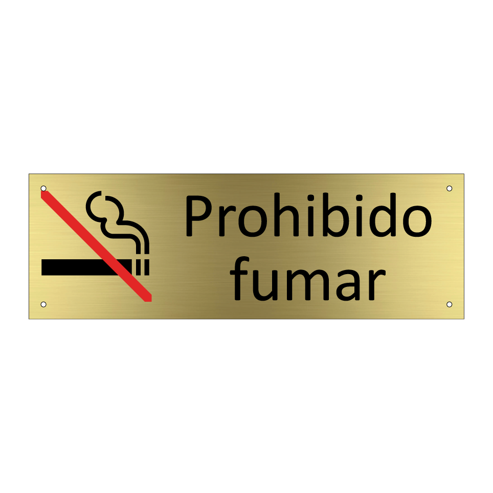 Prohibido fumar