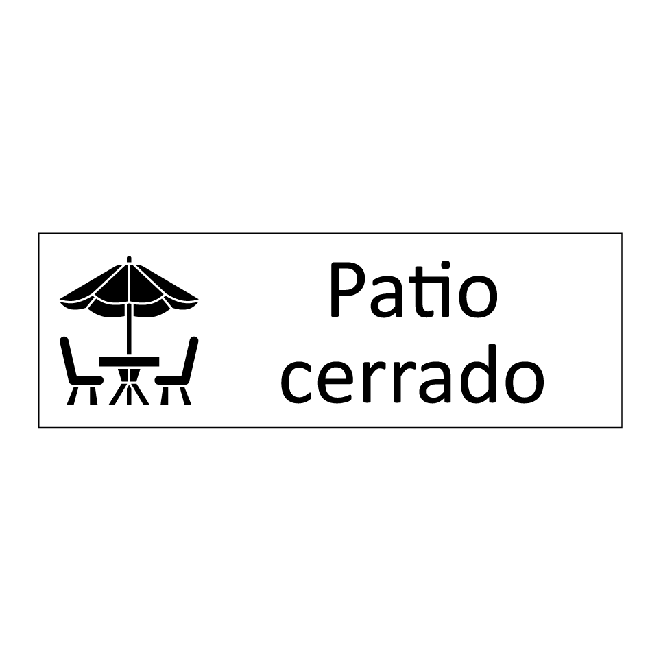 Patio cerrado
