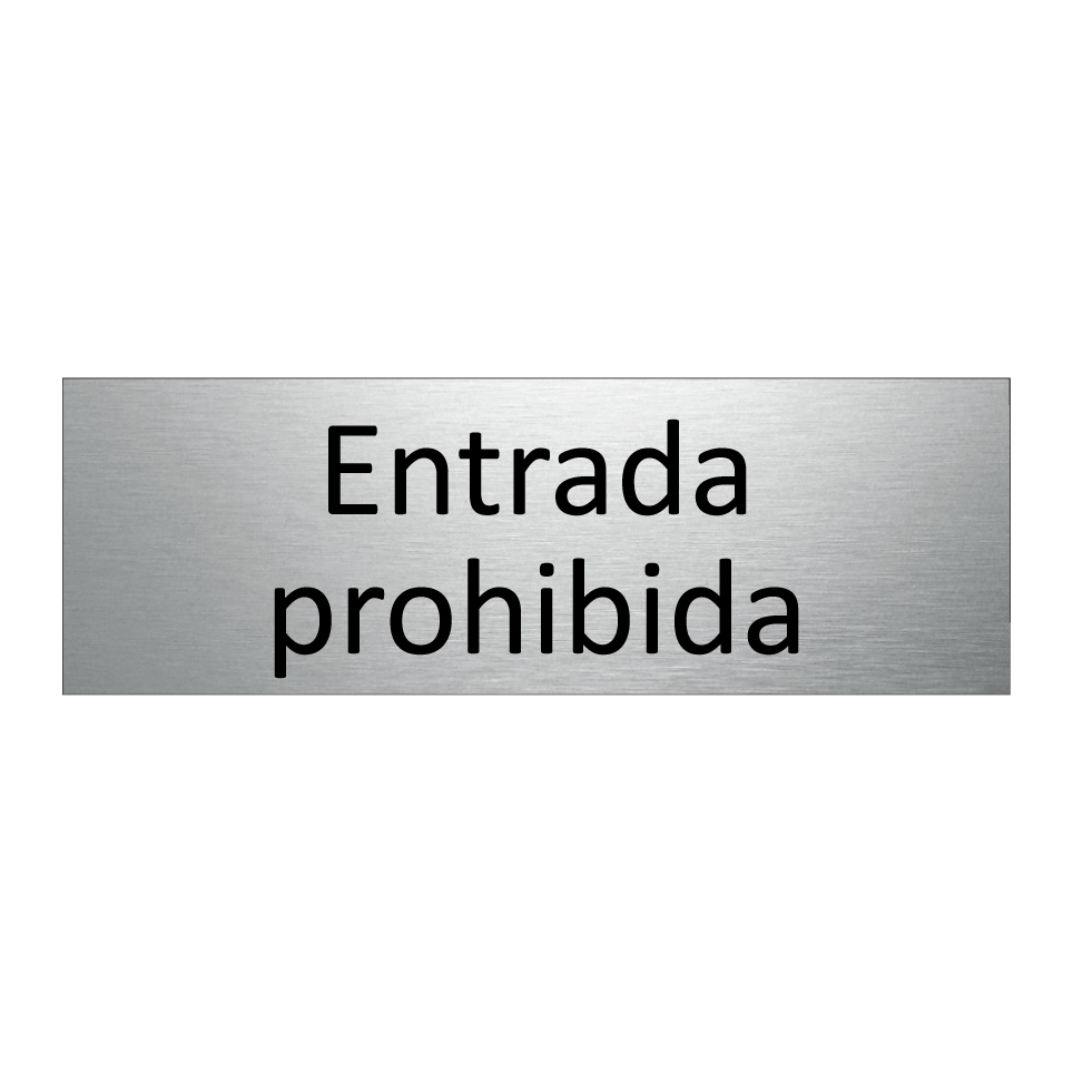 Entrada prohibida
