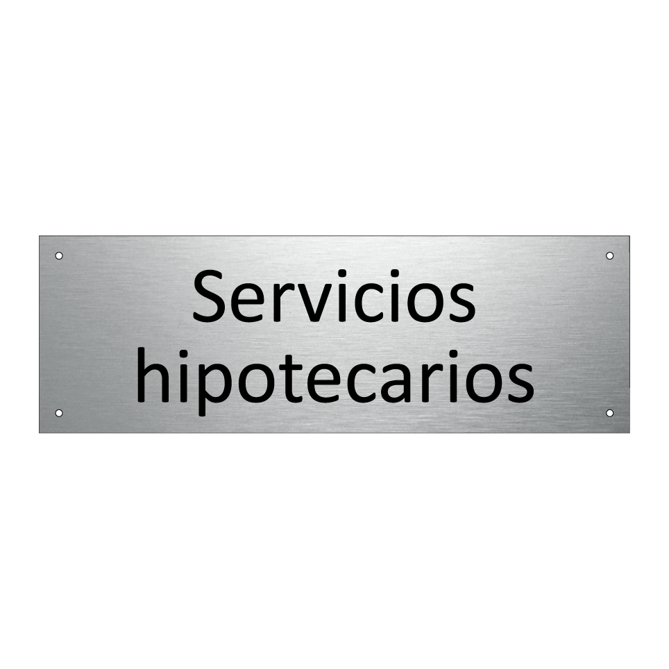 Servicios hipotecarios