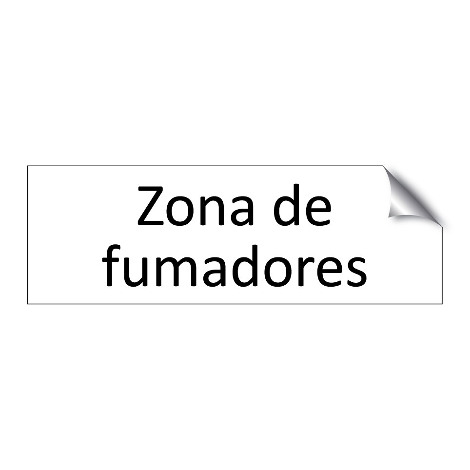 Zona de fumadores