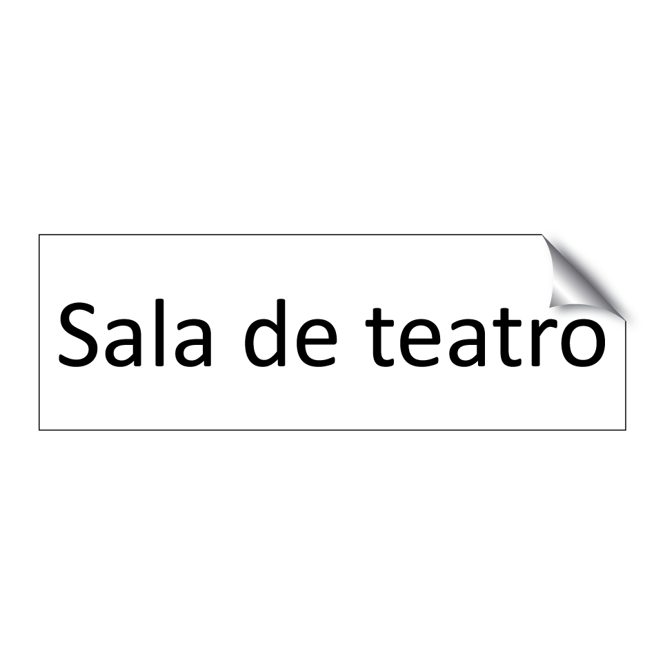 Sala de teatro
