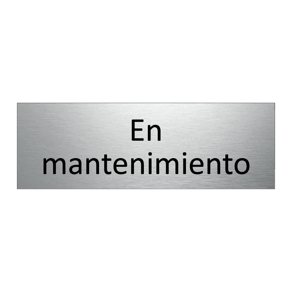 En mantenimiento