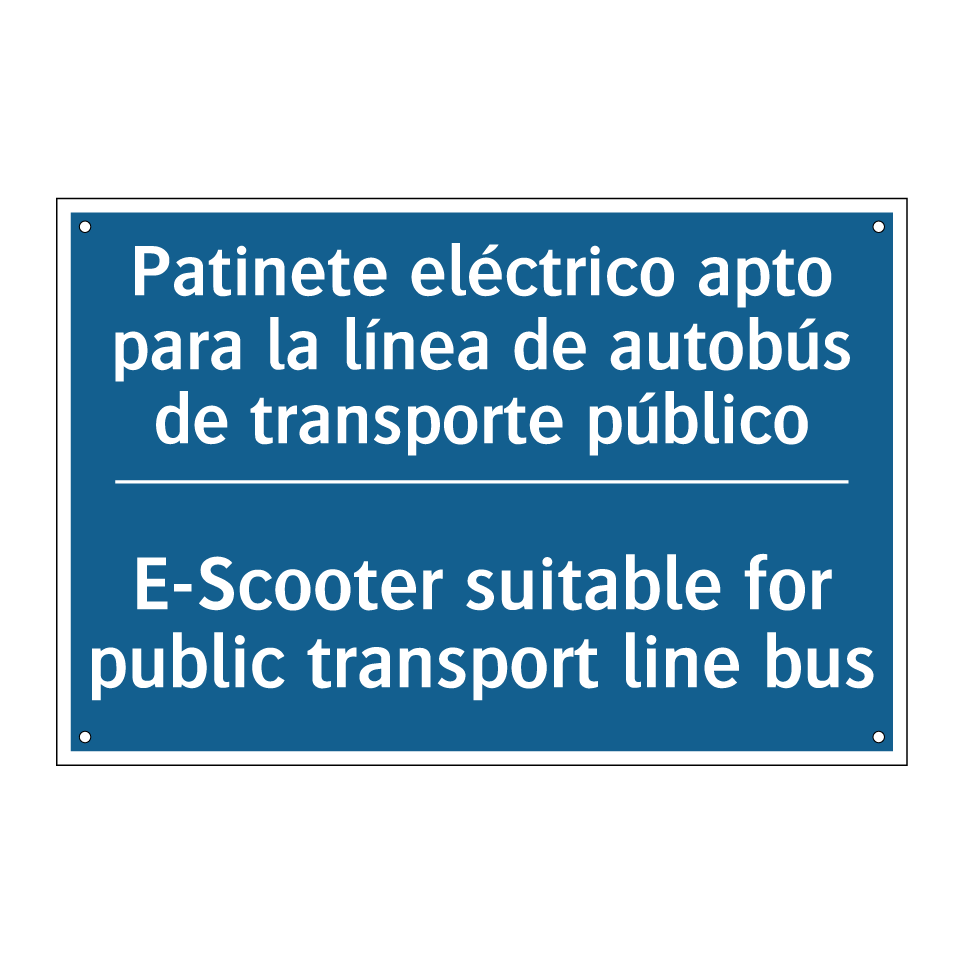 Patinete eléctrico apto para la /.../ - E-Scooter suitable for public /.../