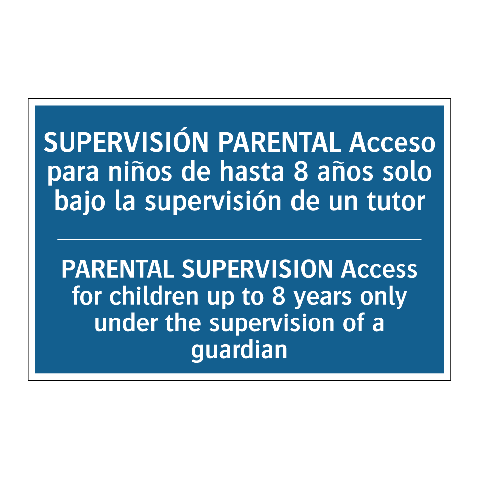 SUPERVISIÓN PARENTAL Acceso para /.../ - PARENTAL SUPERVISION Access for /.../