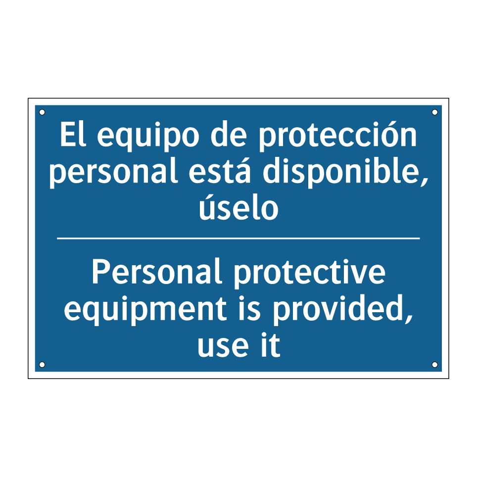 El equipo de protección personal /.../ - Personal protective equipment /.../