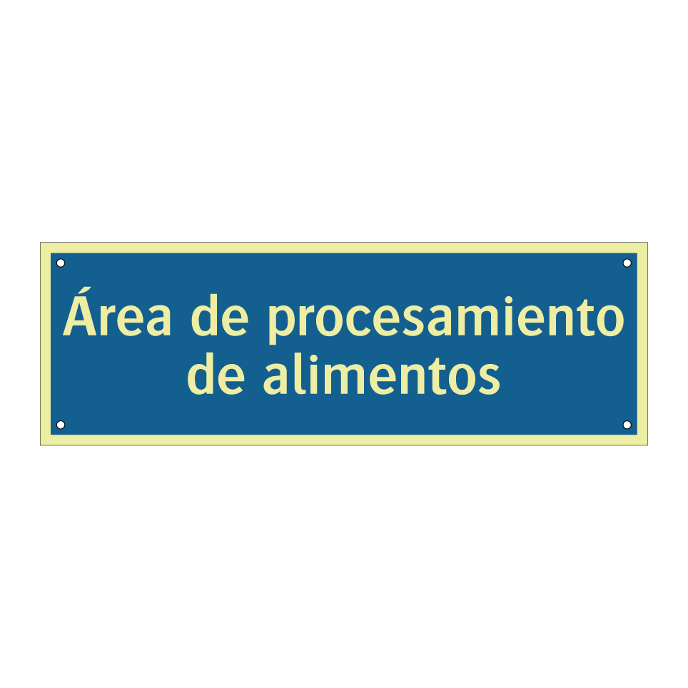 Área de procesamiento de alimentos