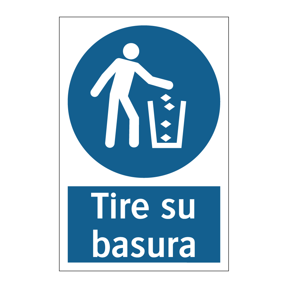 Tire su basura