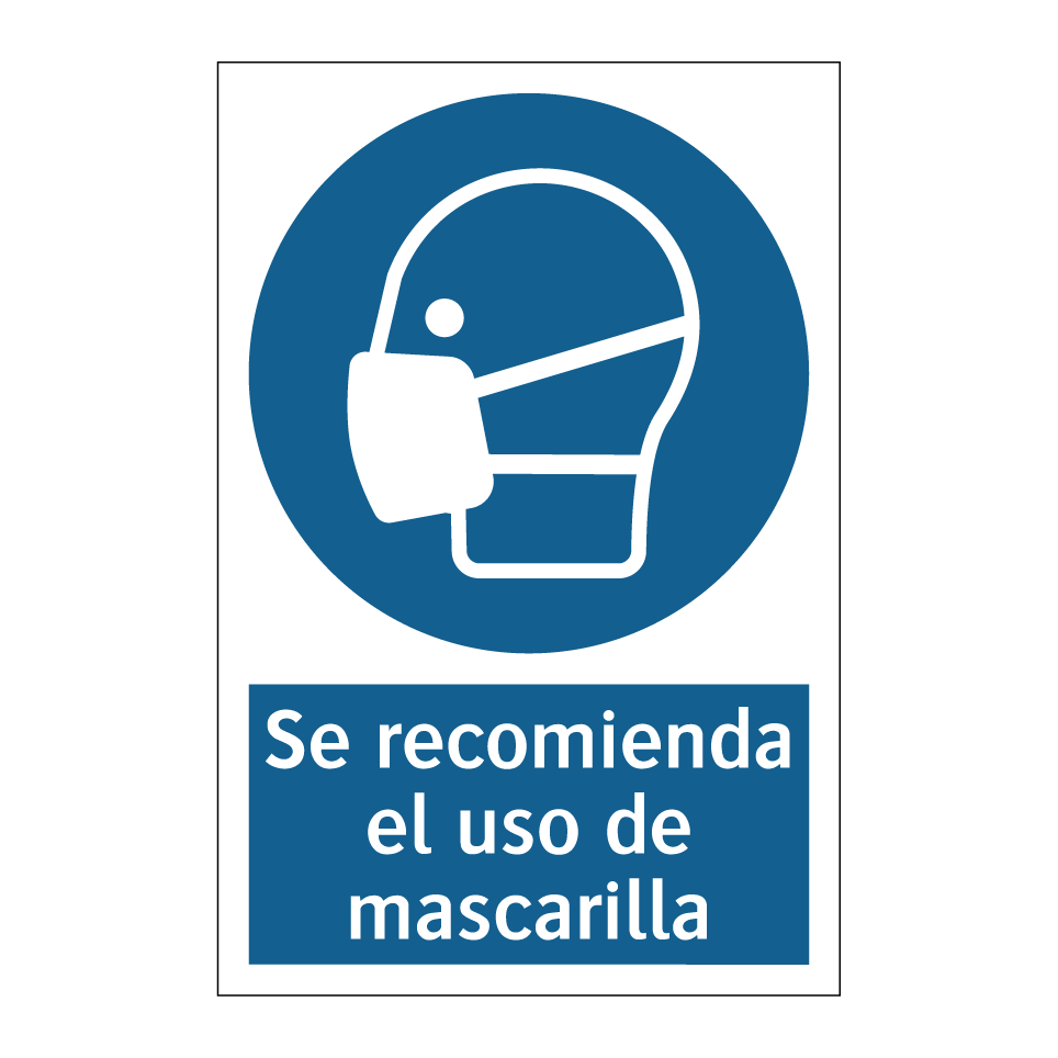 Se recomienda el uso de mascarilla