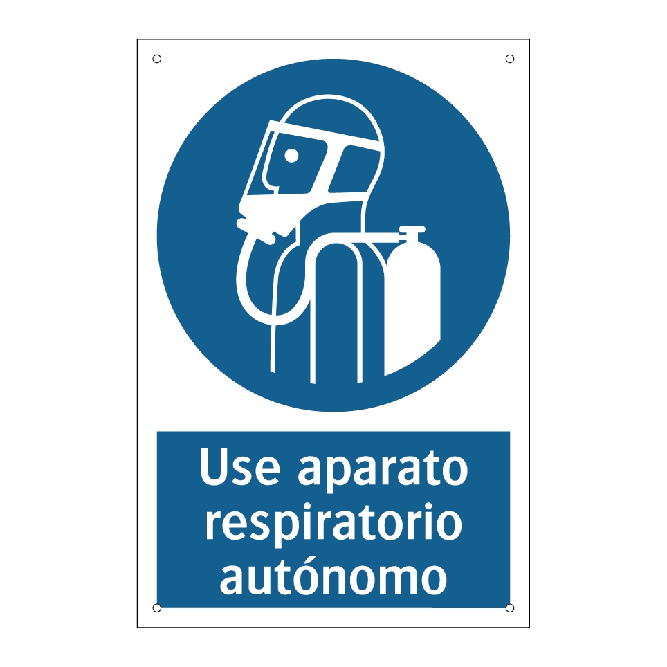 Use aparato respiratorio autónomo