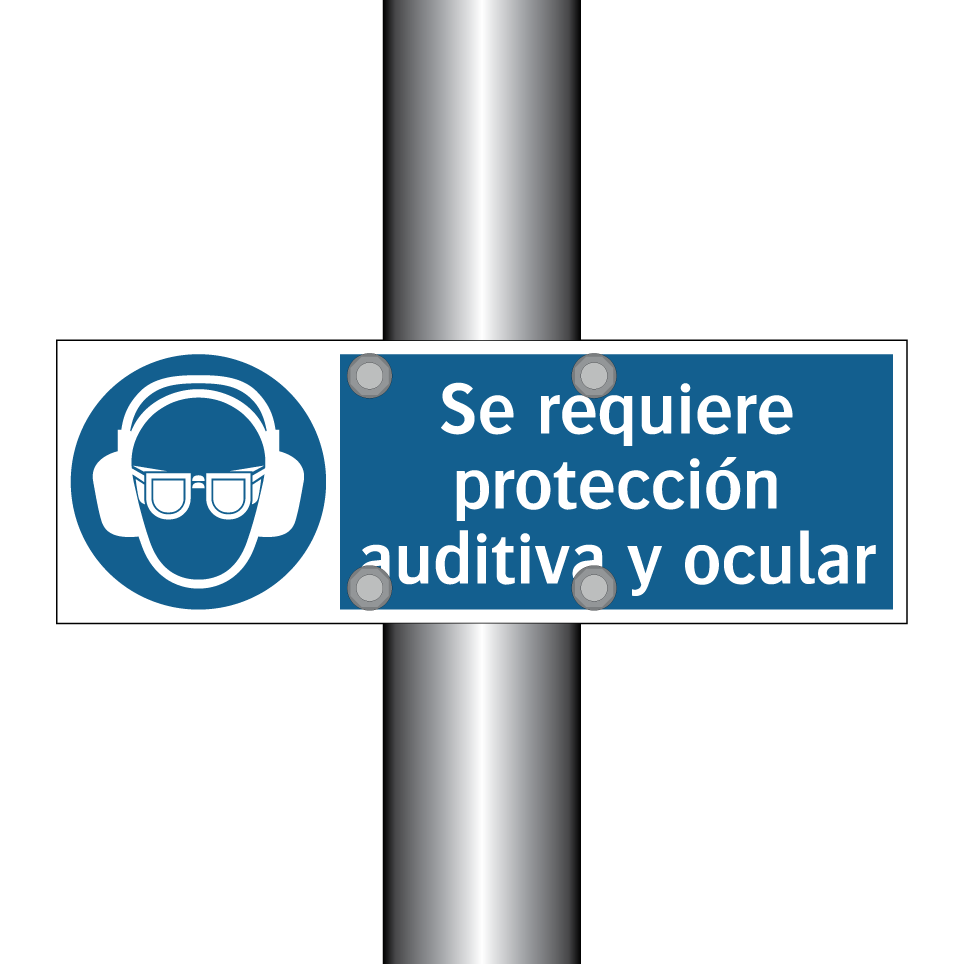 Se requiere protección auditiva y ocular